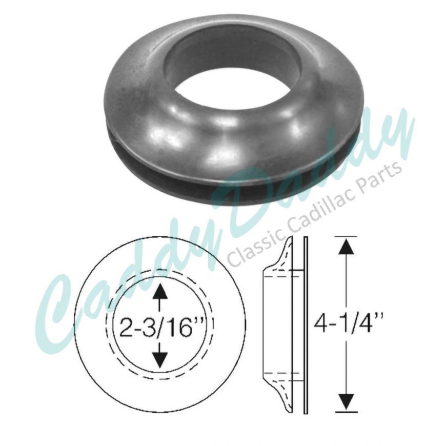 1936 1937 Cadillac (See Details) Fuel Neck Rubber Grommet REPRODUCTION Free Shipping In The USA 