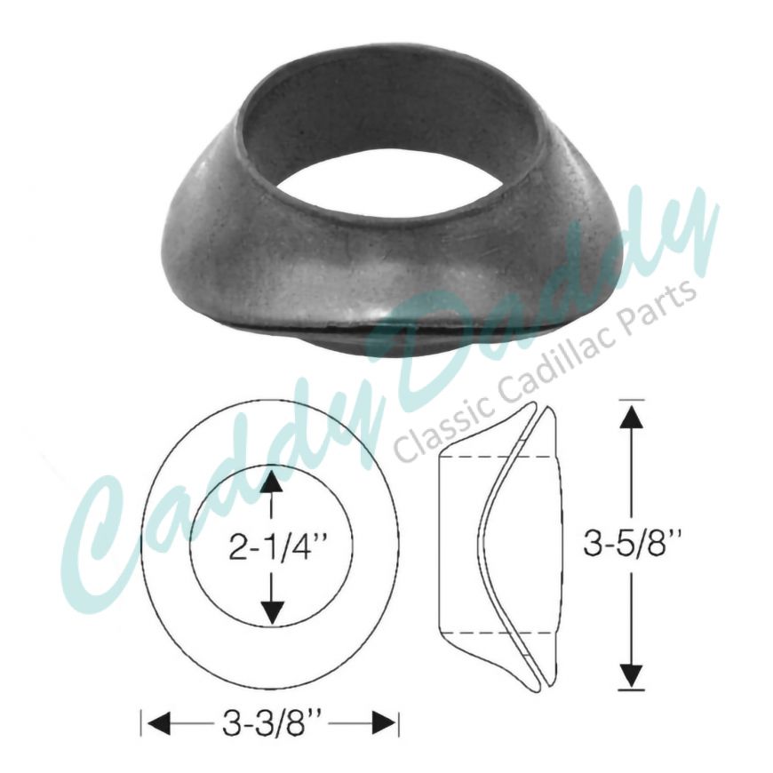 1938 1939 1940 Cadillac (See Details) Fuel Neck Rubber Grommet REPRODUCTION Free Shipping In The USA 