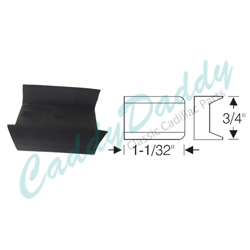 1925 1926 1927 1928 1929 1930 1931 1932 1933 1934 1935 1936 Cadillac (See Details) Side Door Window Stop Rubber Bumper REPRODUCTION 