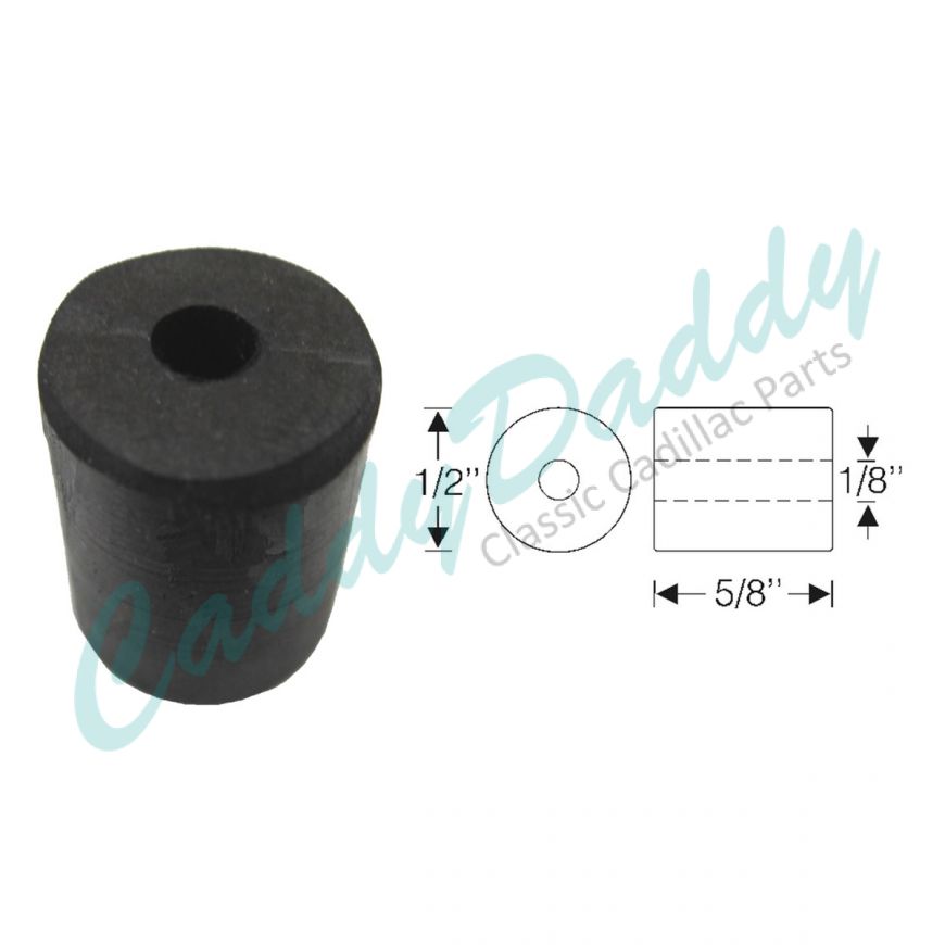 1936 1937 1938 1939 1940 1941 1942 1946 1947 1948 1949 1950 Cadillac Anti-Rattle Side Window Rubber Roller REPRODUCTION