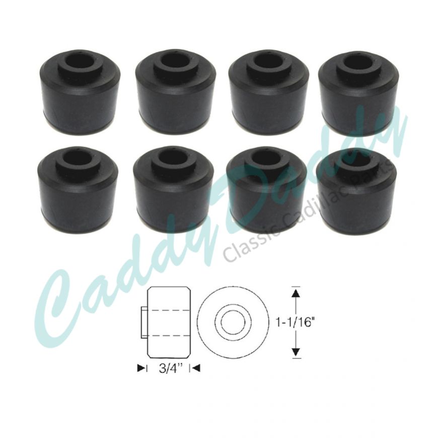 1937 1938 1939 1940 1941 1942 1946 1947 1948 1949 1950 1951 1952 1953 Cadillac Stabilizer Link Set (8 Pieces) REPRODUCTION Free Shipping In The USA
