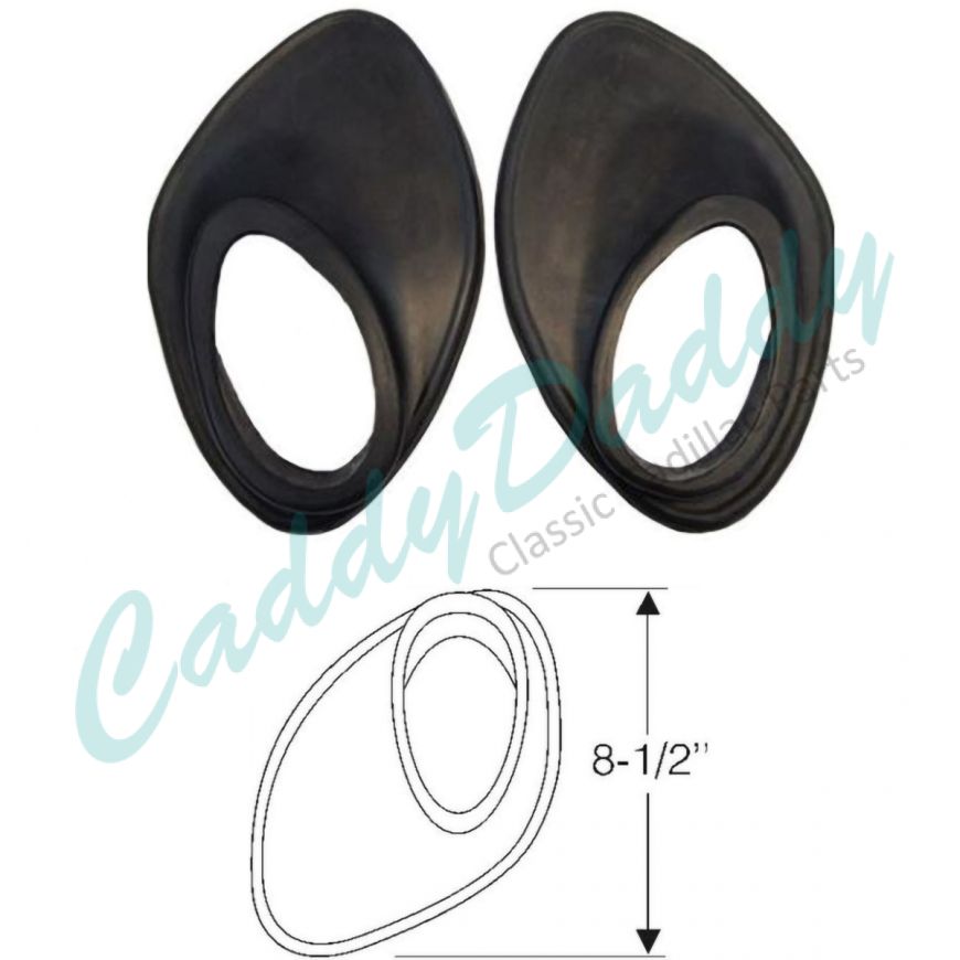 1934 1935 Cadillac (See Details) Side Mount Spare Wheel Grommets 1 Pair REPRODUCTION Free Shipping In The USA 