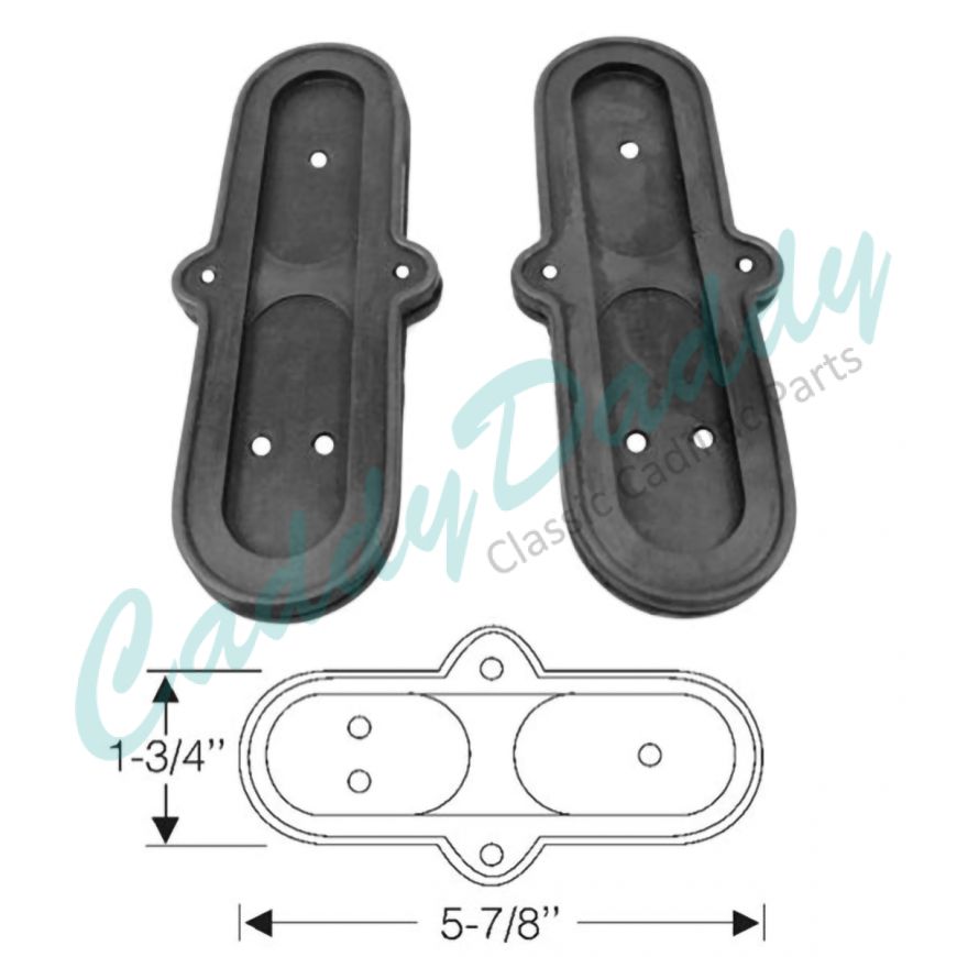 1934 1935 1936 1937 Cadillac (See Details) Ride Regulator Control Rubber Grommets 1 Pair REPRODUCTION Free Shipping In The USA 