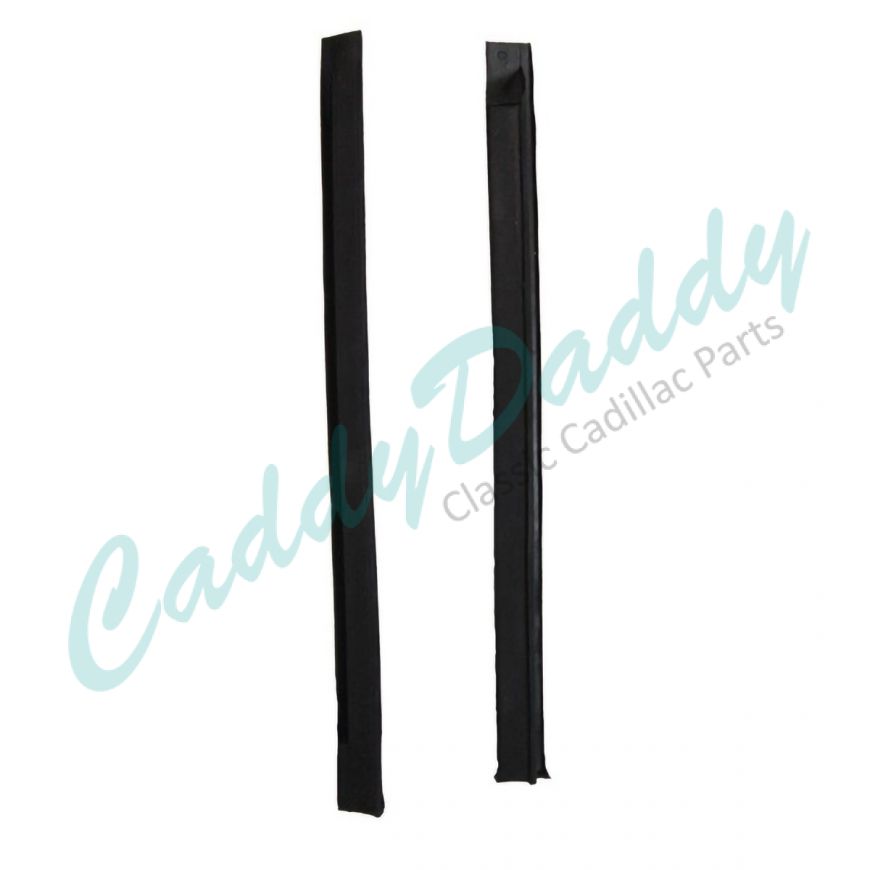 1948 1949 Cadillac 2-Door (See Details) Hinge Pillar Weatherstrips 1 Pair REPRODUCTION Free Shipping In The USA