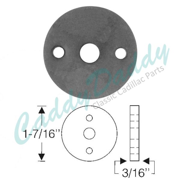 1937 1938 1939 1940 Cadillac (See Details) Door Check Link Rod Rubber End Stop REPRODUCTION 