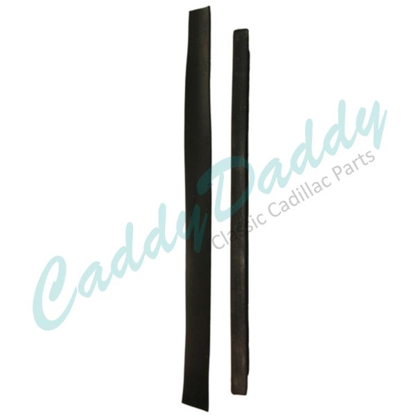 1936 1937 Cadillac (See Details) Windshield Division Bar Rubber Weatherstrip Set (2 Pieces) REPRODUCTION Free Shipping In The USA 