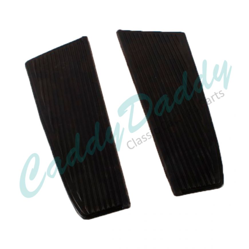 1942 1946 1947 Cadillac (See Details) Door Opening Step Rubber Pads 1 Pair REPRODUCTION Free Shipping In The USA 