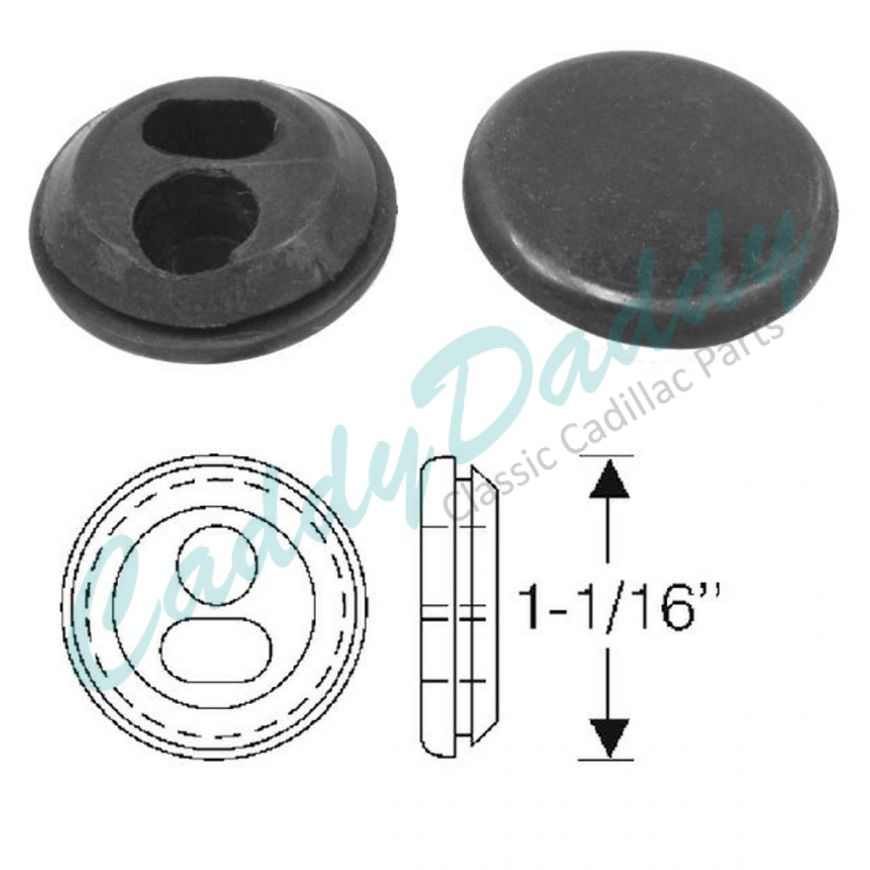 1951 1952 1953 Cadillac Tail Light Grommets 1 Pair REPRODUCTION