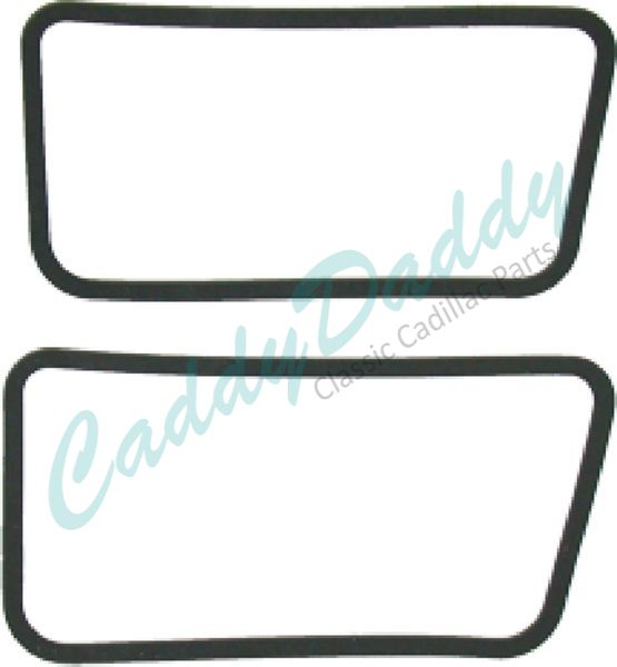 1953 Cadillac Fog Light Lens To Reflector Rubber Gaskets 1 Pair REPRODUCTION Free Shipping In The USA
