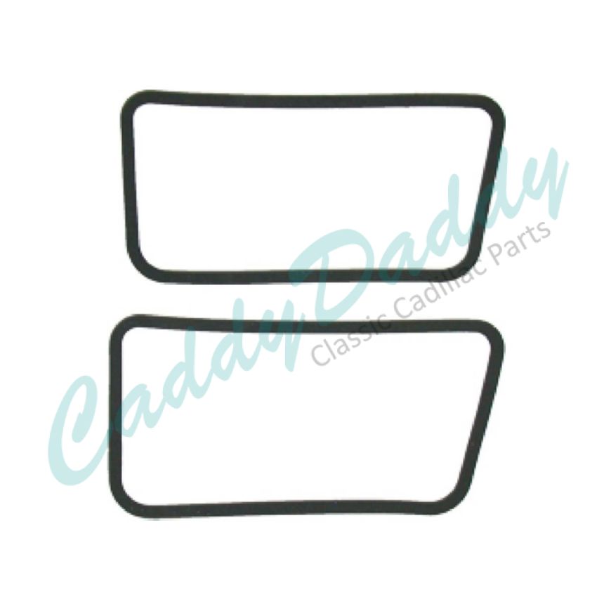 1953 Cadillac Fog Light Lens To Reflector Rubber Gaskets 1 Pair REPRODUCTION Free Shipping In The USA