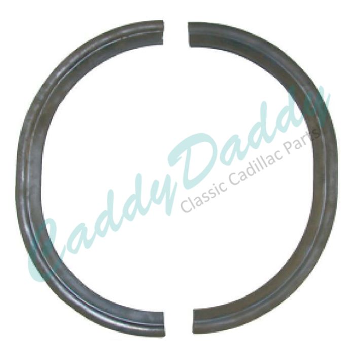 1954 1955 Cadillac Outer Headlight Retainer Rubber Seals 1 Pair REPRODUCTION Free Shipping In The USA 