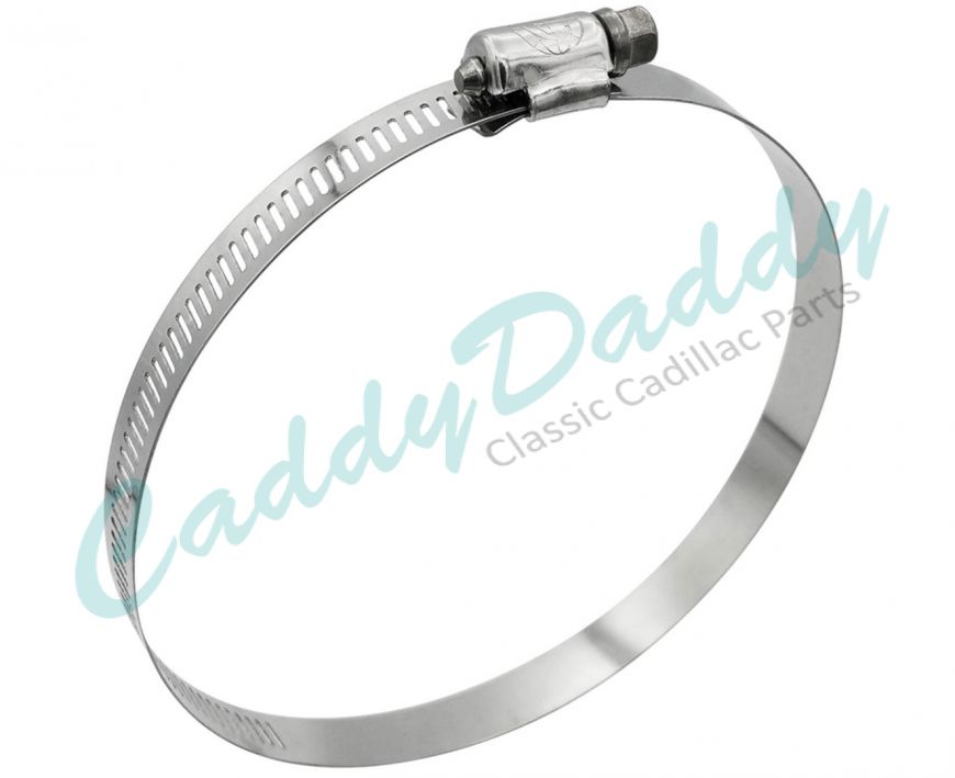Cadillac Stainless Steel Band Hose Clamp 4-1/2 Inch Diameter REPRODUCTION