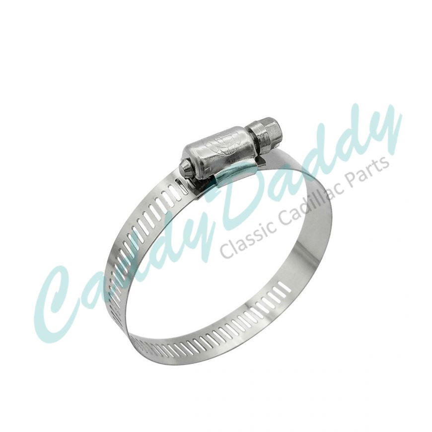 Cadillac Stainless Steel Band Hose Clamp 2-3/4 Inch Diameter REPRODUCTION