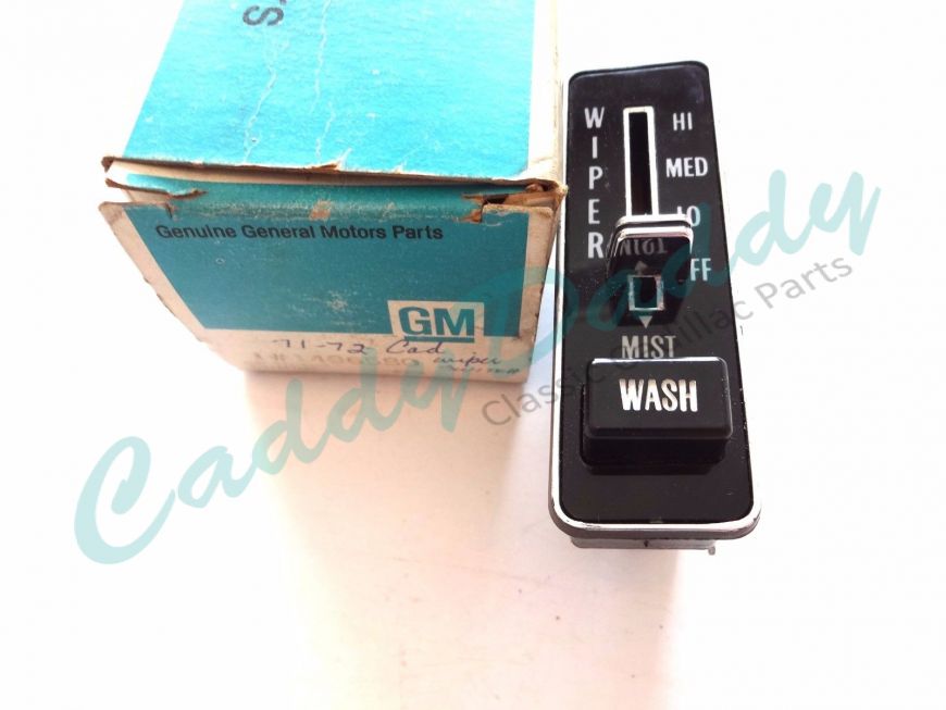 1971 1972 Cadillac Electric Wiper Switch NOS Free Shipping In The USA