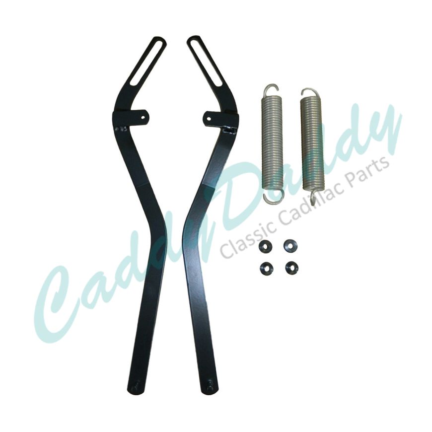 1971 1972 1973 1974 1975 1976 Cadillac Eldorado Rear Glass Window Replacement Control Support Arms with Springs 1 Pair REPRODUCTION Free Shipping In The USA