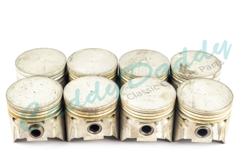 1953 1954 1955 Cadillac 331 Engine Piston .030 Set (8 Pieces) NORS