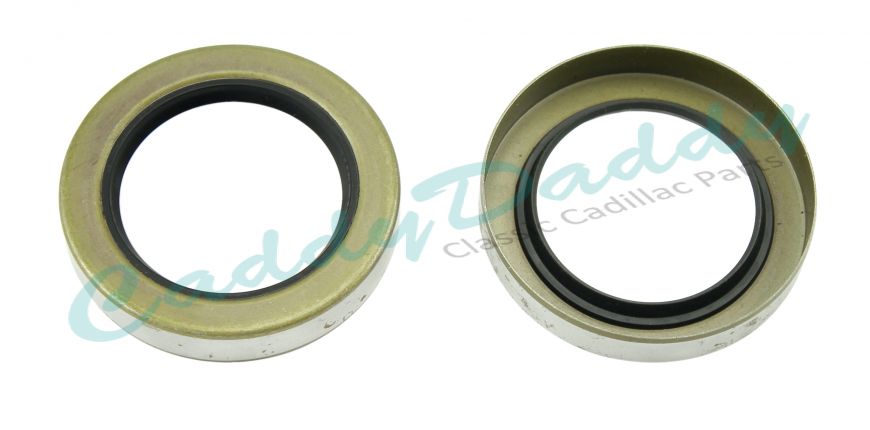 1958 1959 Cadillac Front Wheel Seals 1 Pair REPRODUCTION Free Shipping In The USA