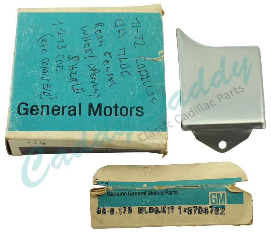 1971 1972 1973 Cadillac (See Details) Molding Kit Rear Extension Driver's Side (Left Side) NOS Free Shipping In The USA 