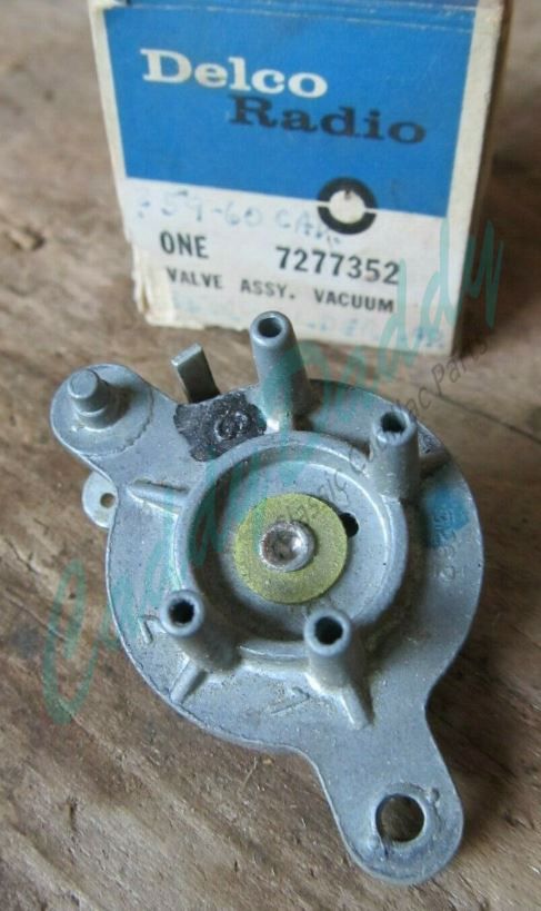 1961 1962 Cadillac (See Details) Air Conditioning Heater Shut Off Vacuum Valve With 4 Ports NOS Free Shipping In The USA