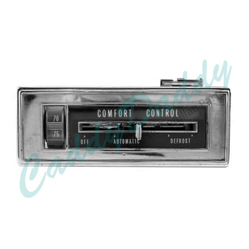 1965 Cadillac (EXCEPT Series 75 Limousine) Climate Control Head Unit REFURBISHED Free Shipping In The USA