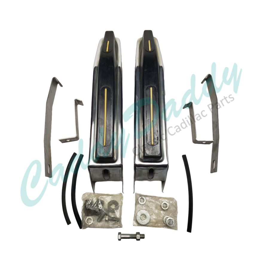 1974 1975 Cadillac (See Details) Front Bumper Guards Kit NORS 