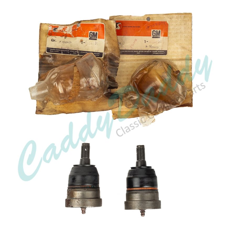 1977 1978 1979 1980 1981 1982 1983 1984 1985 1986 1987 1988 1989 1990 1991 1992 Cadillac (See Details) Front Lower Ball Joints 1 Pair NOS Free Shipping In The USA