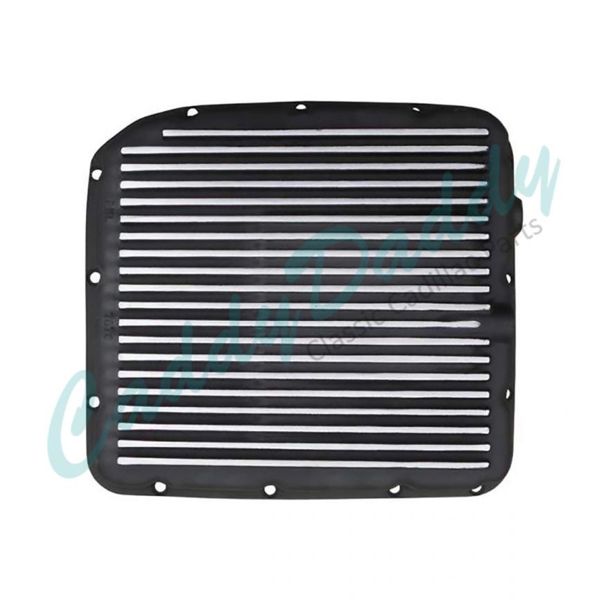 1967 1968 1969 1970 1971 1972 1973 1974 1975 1976 1977 1978 Cadillac Eldorado Front Wheel Drive (FWD) Transaxle Low Profile Transmission Pan (Black Powder Finish) REPRODUCTION Free Shipping In The USA