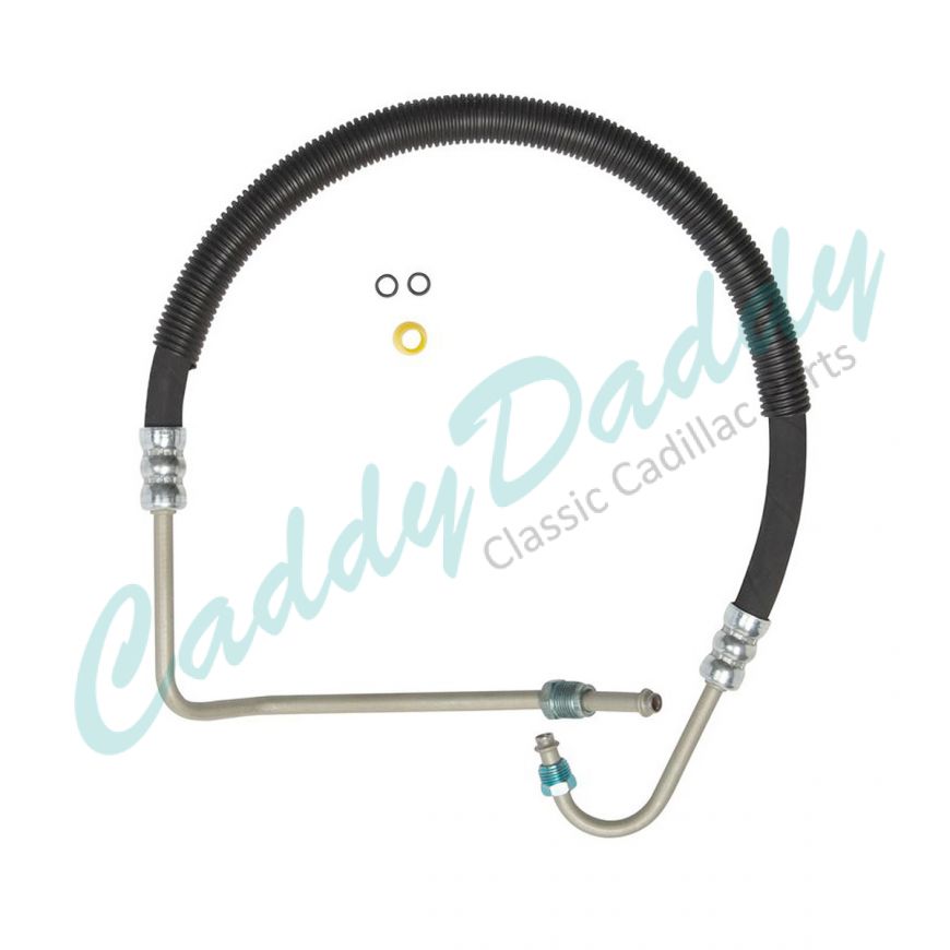 1980 1981 1982 1983 1984 1985 Cadillac Deville and Fleetwood Brougham (WITH V8 5.7L Diesel Engines) Hydro Boost To Steering Gear Box Pressure Hose REPRODUCTION Free Shipping In The USA