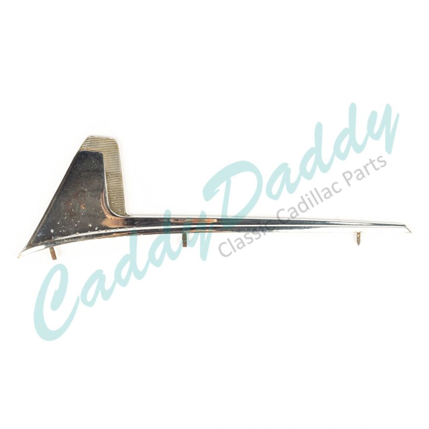 1957 Cadillac (EXCEPT Seville and Biarritz) Right Passenger Side Hood Ornament B-Quality USED Free Shipping In The USA