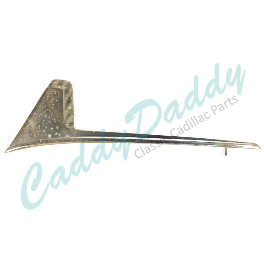 1957 Cadillac (EXCEPT Seville and Biarritz) Right Passenger Side Hood Ornament D-Quality USED Free Shipping In The USA
