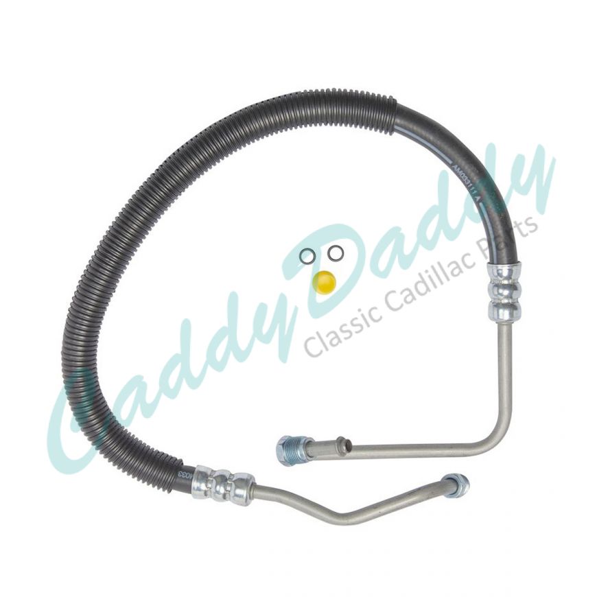 1980 1981 1982 1983 1984 1985 Cadillac Deville and Fleetwood Brougham (WITH V8 5.7L Diesel Engines) Power Steering Pump To Hydro Boost Pressure Hose REPRODUCTION Free Shipping In The USA