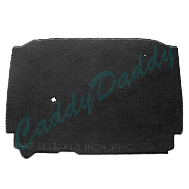 1980 1981 1982 1983 1984 1985 1986 1987 1988 1989 1990 1991 1992 Cadillac Fleetwood Brougham Rear Wheel Drive (RWD) Hood Insulation Pad REPRODUCTION Free Shipping In The USA  