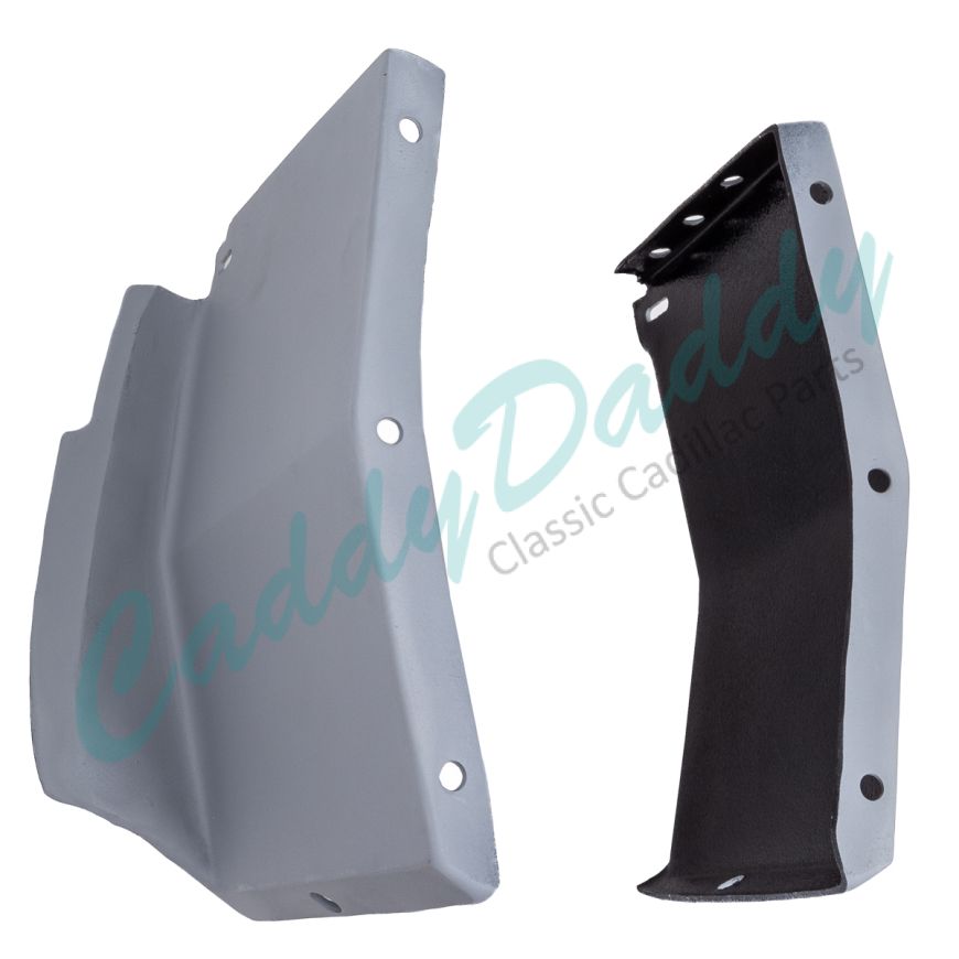 1980 1981 1982 1983 1984 1985 1986 1987 1988 1989 Cadillac Deville And Fleetwood Front Fender Body Fillers 1 Pair REPRODUCTION Free Shipping In The USA