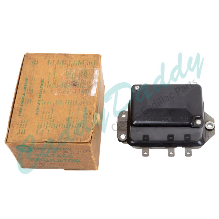 1937 1938 1939 Cadillac (See Details) 6-Volt Delco Type Voltage Regulator REBUILT Free Shipping In The USA