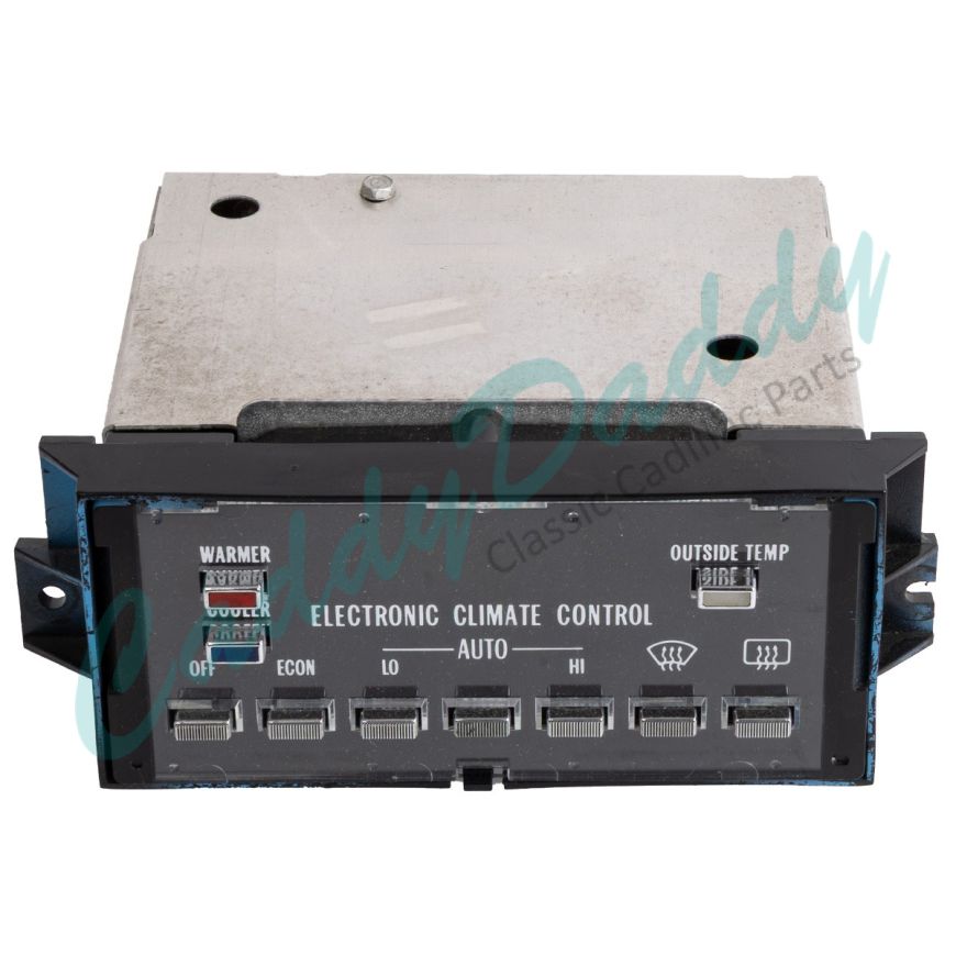 1986 1987 1988 1989 Cadillac Rear Wheel Drive (RWD) Fleetwood Climate Control Head Unit (WITH Defog) REFURBISHED Free Shipping In The USA