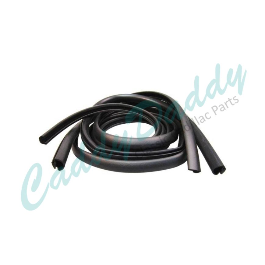 1937 1938 Cadillac 4-Door Convertible (See Details) Rear Door Rubber Weatherstrip Set REPRODUCTION Free Shipping In The USA