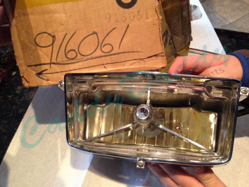 1962 Cadillac Fog Lamp and Lens Complete Assembly Left (Driver) Side NOS Free Shipping In The USA