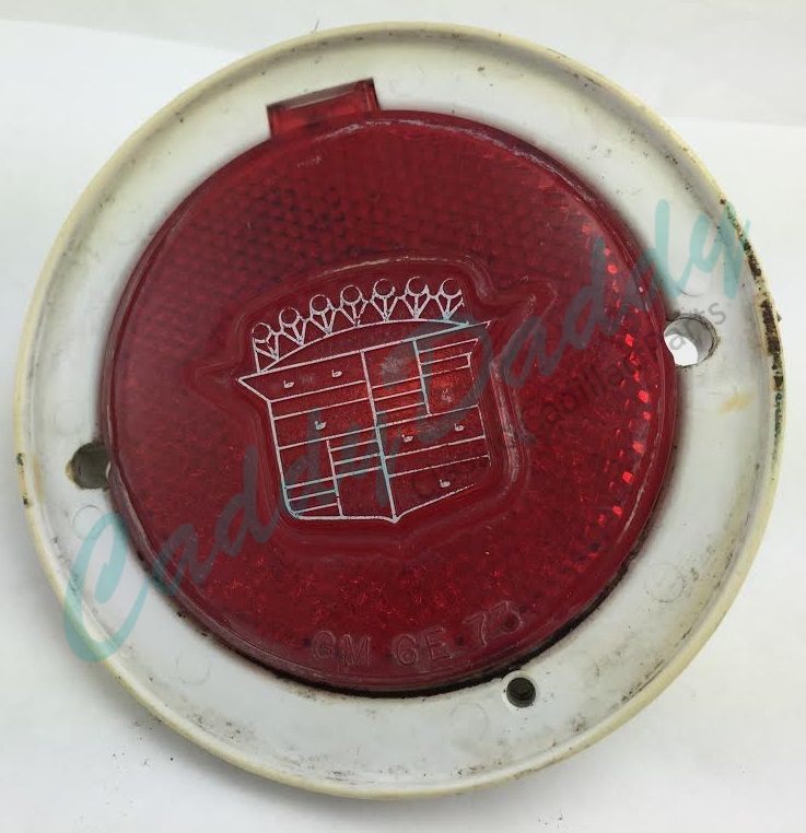 1970 1973 Cadillac Eldorado Right (Passenger) Rear Side Marker Lens USED Free Shipping In The USA