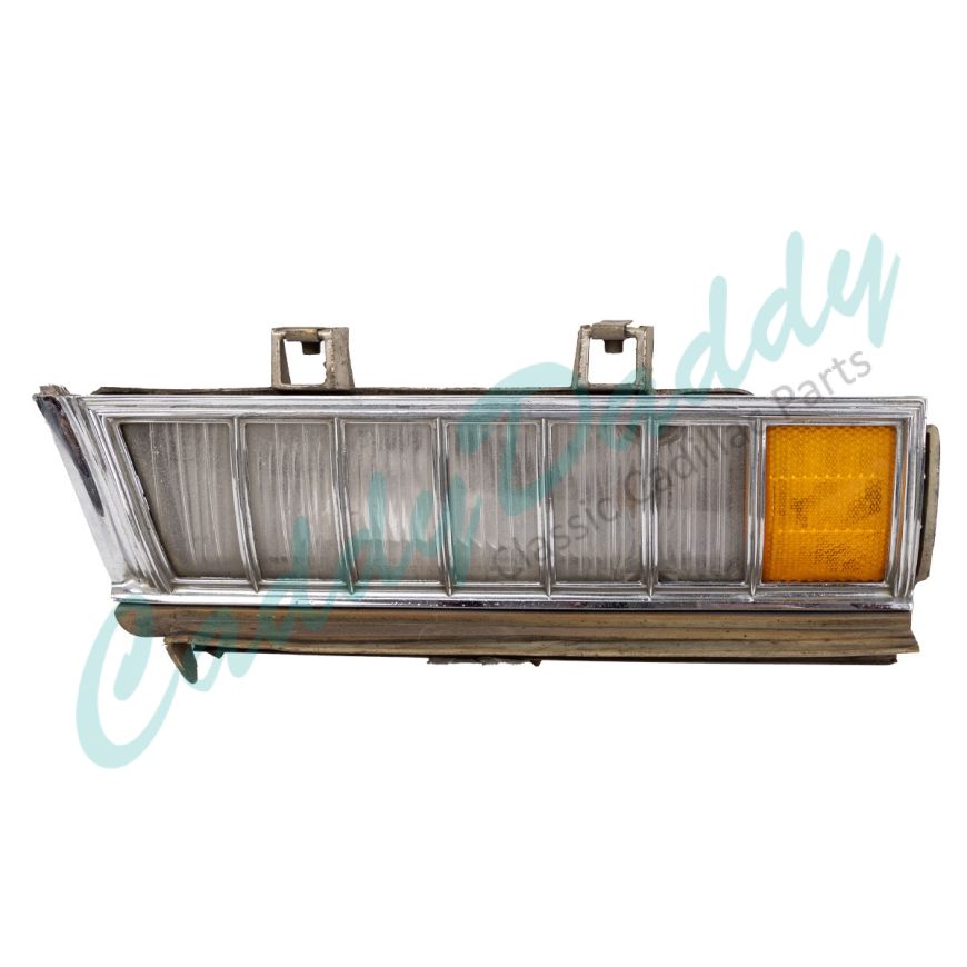 1971 1972 Cadillac (EXCEPT Eldorado) Right Passenger Side Cornering Lamp Assembly USED Free Shipping In The USA