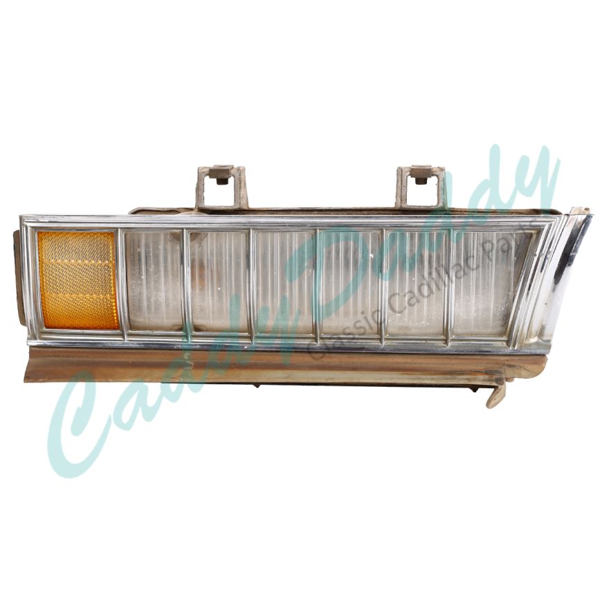 1971 1972 1973 Cadillac (EXCEPT Eldorado) Left Driver Side Cornering Light Assembly USED Free Shipping In The USA