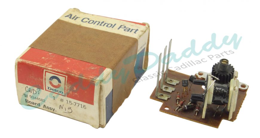1975 Cadillac A/C Control Or Heater & Air Selector Vacuum Circuit Board Assembly NOS Free Shipping In The USA