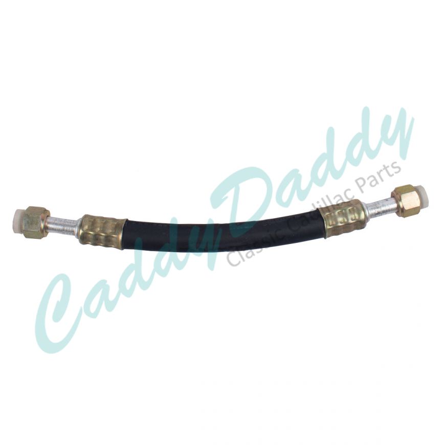 Late 1960 Cadillac (EXCEPT Commercial Chassis) Air Conditioning (A/C) Compressor to Hot Gas Valve Discharge Hose REPRODUCTION Free Shipping In The USA