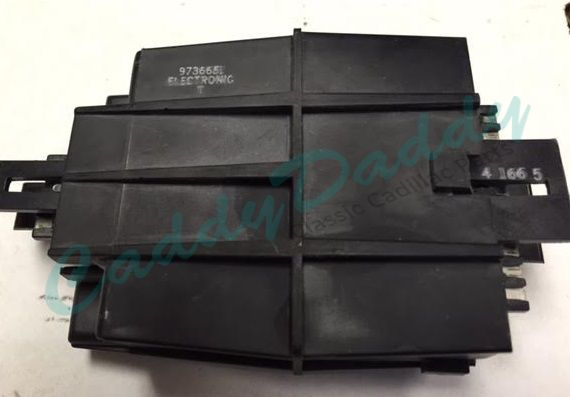 1972 1973 1974 1975 Cadillac Seat Belt Starter Interlock Module USED Free Shipping In The USA