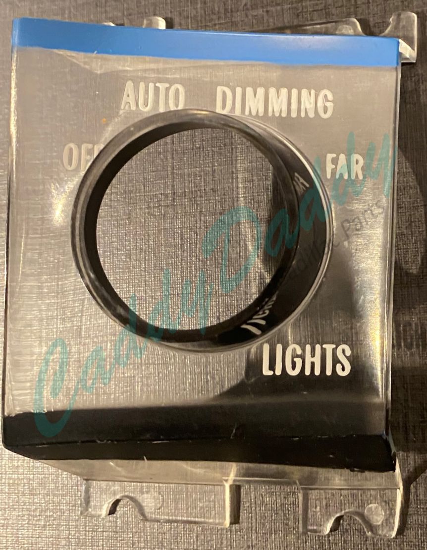 1973 1974 1975 1976 1977 1978 Cadillac Auto Dimming  Headlight Dash Plastic Bezel Guide-Matic NOS Free Shipping In The USA