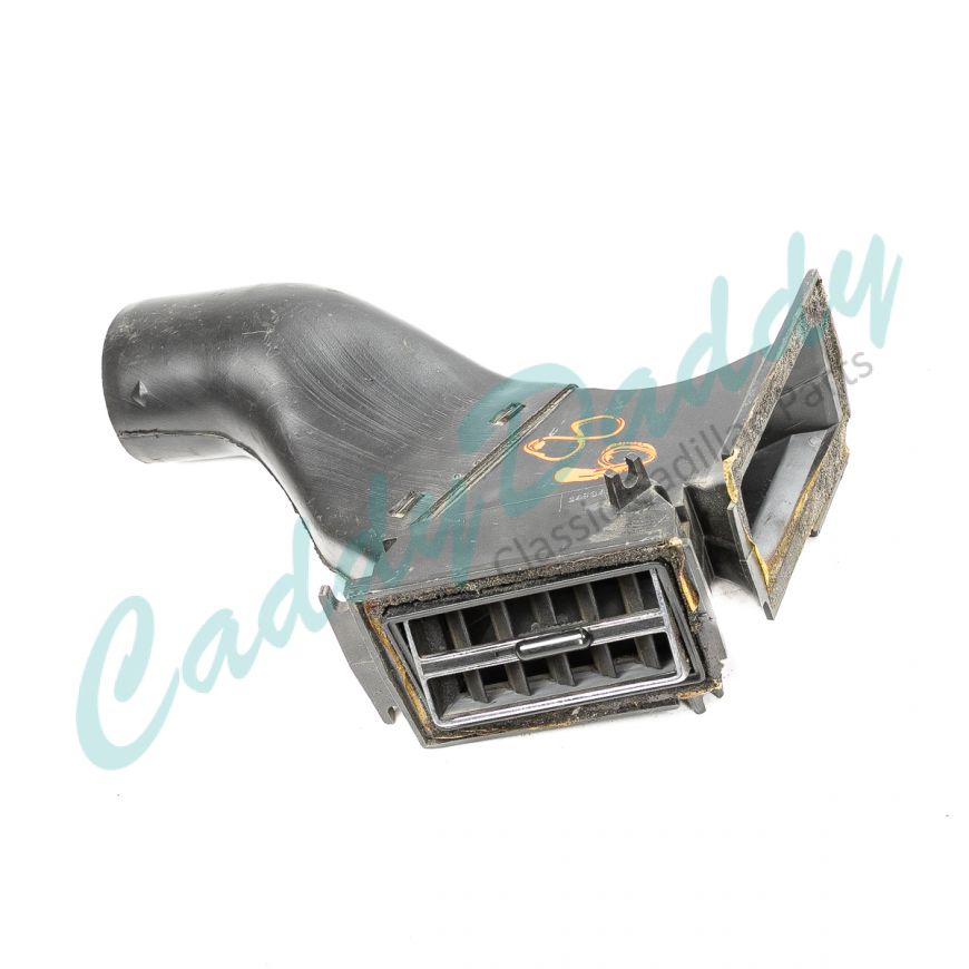 1968 Cadillac (See Details) Right Passenger Side Outer Instrument Panel Air Duct With Plastic Sleeve Adapter USED Free Shipping In The USA