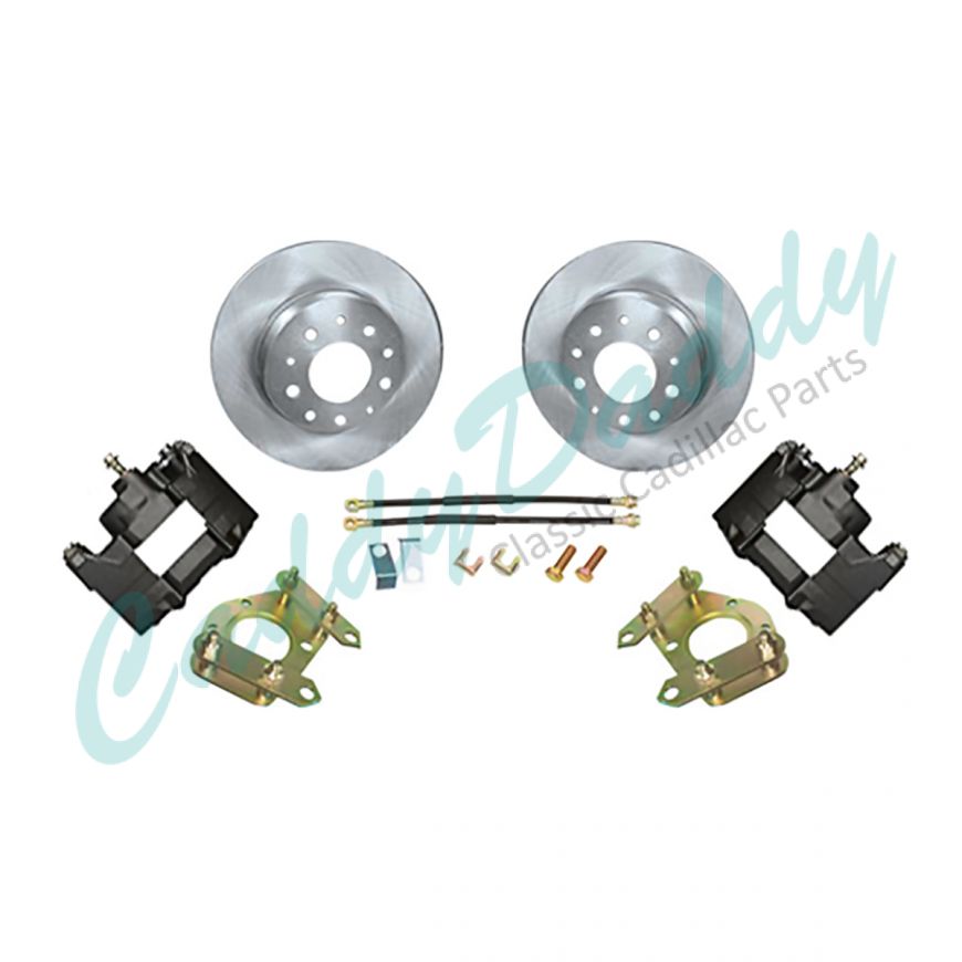 1961 1962 1963 1964 1965 1966 Cadillac 1967 1968 (EXCEPT Eldorado) Basic Rotor Rear Disc Brake Conversion Kit NEW