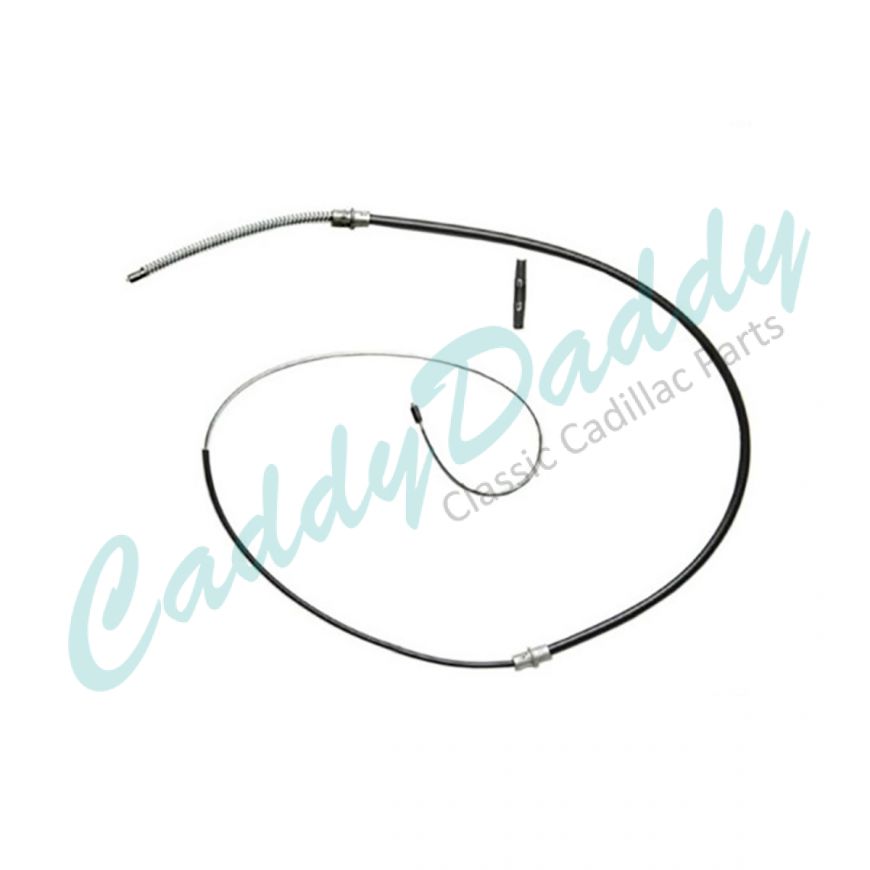 1985 1986 1987 1988 1989 1990 1991 1992 Cadillac Fleetwood Brougham (See Details) Rear Left Emergency Brake Cable REPRODUCTION Free Shipping In The USA