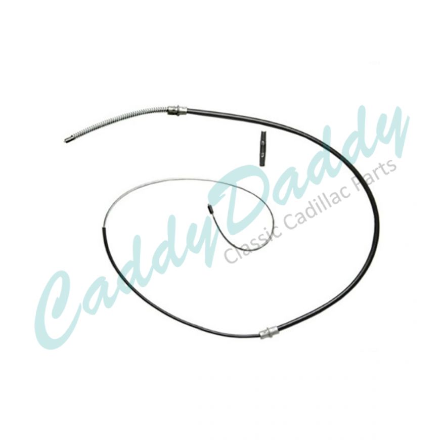 1985 1986 1987 1988 1989 1990 1991 1992 Cadillac Fleetwood Brougham (See Details) Rear Left Emergency Brake Cable REPRODUCTION Free Shipping In The USA