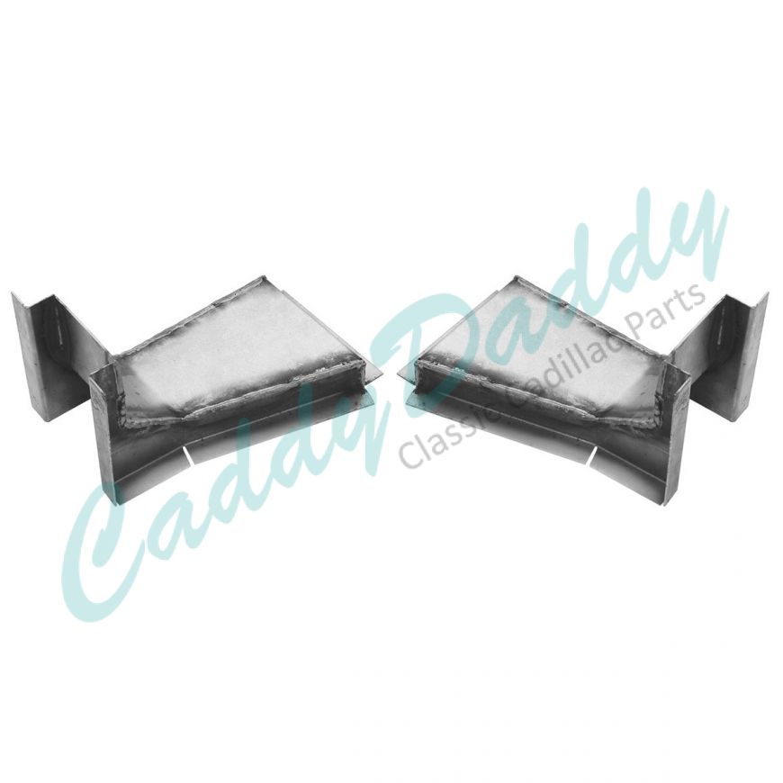 1965 1966 Cadillac Body Mount Supports (Behind Rear Tire) 1 Pair REPRODUCTION