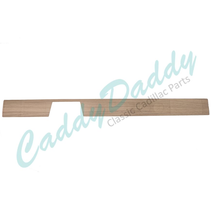 1968 Cadillac Deville Dash Wood Veneer Inlay (Unfinished Wood) REPRODUCTION Free Shipping In The USA